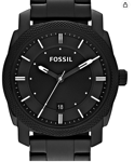 Picture of FOSSIL Men's 42mm Machine Black IP Stainless Steel Dress Watch N