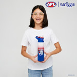 Picture of SMIGGLE Afl Insulated Stainless Steel Drink Bottle With Flip Spout 520Ml