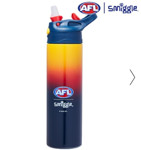 Picture of SMIGGLE Afl Insulated Stainless Steel Drink Bottle With Flip Spout 520Ml