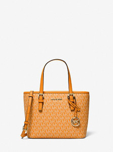 Picture of MICHAEL KORS Jet Set Travel Extra-Small Logo Top-Zip Tote Bag