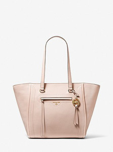 Picture of MICHAEL KORS Carine Large Pebbled Leather Tote Bag