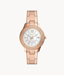 Picture of FOSSIL Stella Three-Hand Date Rose Gold-Tone Stainless Steel Watch