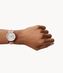 Picture of FOSSIL Daisy Three-Hand Blush Leather Watch