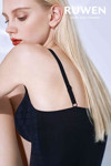 Picture of Kissy Platinum Lace Bralette Black