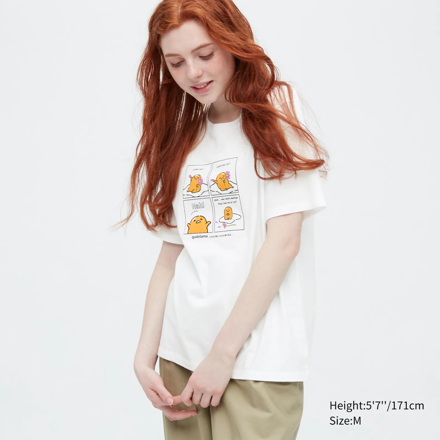 Picture of Uniqlo Sanrio Characters UT (Short Sleeve Graphic T-Shirt White)