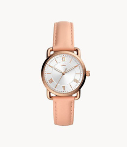 Picture of FOSSIL Copeland Three-Hand Nude Leather Watch
