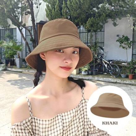 Picture of Mixshop Unisex Korean Summer Bucket Hat Khaki