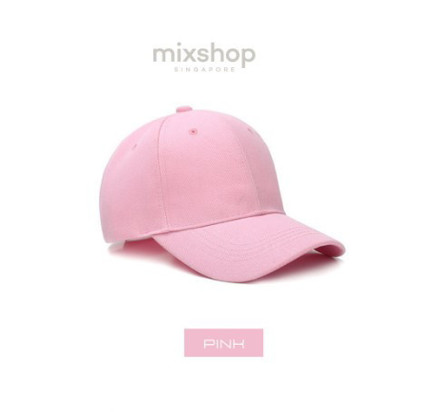 Picture of Mixshop Unisex Korean Summer Retro Baseball Cap Pink