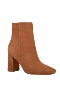 Picture of GUESS Adelia Faux-Suede Ankle Booties