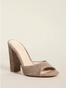 Picture of GUESS Manasa Suede Mule Sandal