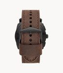 Picture of FOSSIL Hybrid Smartwatch Machine Dark Brown Leather