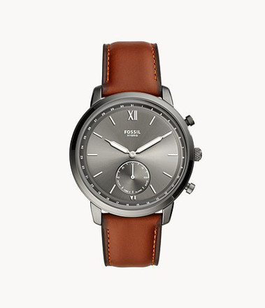 Picture of FOSSIL Hybrid Smartwatch Neutra Amber Leather