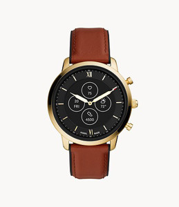 Picture of FOSSIL Hybrid Smartwatch HR Neutra Brown Leather