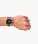 Picture of FOSSIL Hybrid Smartwatch HR Neutra Brown Leather