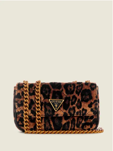 Picture of GUESS Cessily Leopard Micro-Mini Crossbody