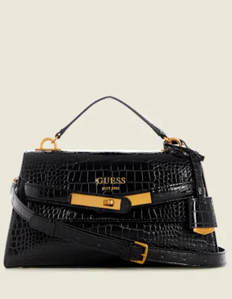 Picture of GUESS Enisa Top-Handle Flap Bag
