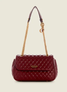Picture of GUESS Maila Quilted Convertible Crossbody
