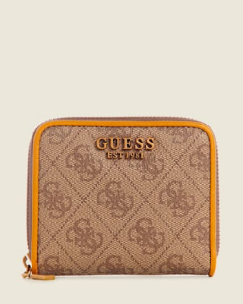 Paloma. GUESS Izzy Logo Small Zip-Around Wallet