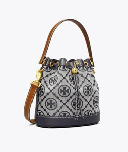 Picture of TORY BURCH T MONOGRAM BUCKET BAG