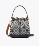 Picture of TORY BURCH T MONOGRAM BUCKET BAG