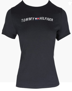 Picture of TOMMY HILFIGER - Womens Premium Short Sleeve Crew Neck T-Shirt