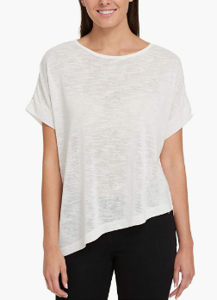 Picture of TOMMY HILFIGER - Womens Asymmetrical Basic T-Shirt