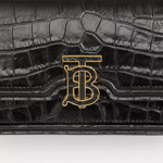 Picture of BURBERRY Embossed Leather Mini Chain TB Bag