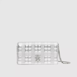 Picture of BURBERRY Quilted Leather Lola Wallet with Detachable Strap