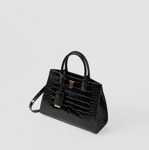 Picture of BURBERRY Embossed Leather Mini Frances Bag