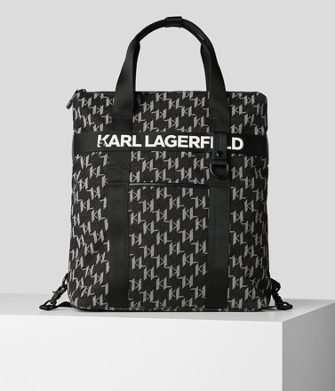 Picture of KARL LAGERFELD K/OTTO DENIM CONVERTIBLE TOTE