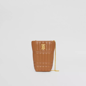 Picture of BURBERRY Micro Quilted Lambskin Lola Bucket Bag