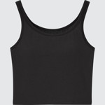 Picture of Uniqlo AIRism Cotton Cropped Ribbed Bra Top