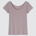 Picture of Uniqlo AIRism Scoop Neck Short Sleeve T-Shirt