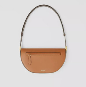 Picture of BURBERRY Two-tone Leather Small Olympia Bag
