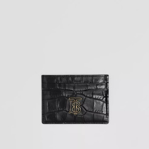 Picture of BURBERRY Embossed Leather TB Card Case