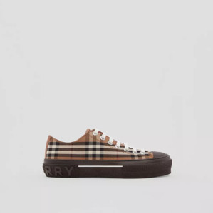 Picture of BURBERRY Vintage Check Cotton Sneakers