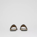 Picture of BURBERRY Check Quilted Leather Slides