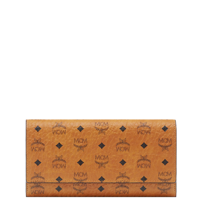 Picture of MCM Large Trifold Wallet in Visetos Original