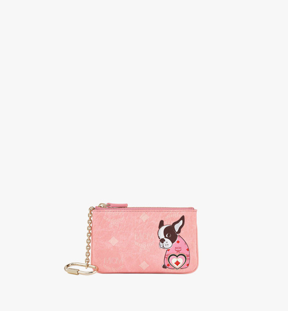 Paloma. MCM One Size Key Pouch in Visetos