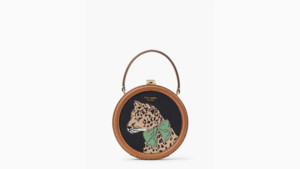 Picture of KATE SPADE Lucy Lady Leopard Needlepoint Small Crossbody