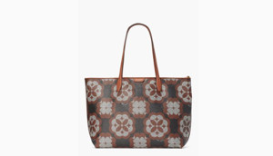 Picture of KATE SPADE Flower Monogram Sutton Large Tote