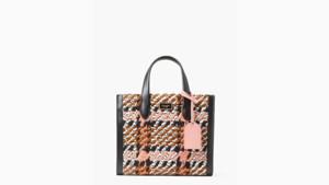 Picture of KATE SPADE Manhattan Plaid Small Tote