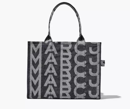 Picture of MARC JACOBS THE MONOGRAM DENIM LARGE TOTE