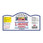 Picture of 21st Century L'Arginine 1000mg 30's