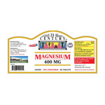 Picture of 21st Century Magnesium Oxide 400mg 60's