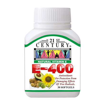 Picture of 21st Century Natural Vitamin E 400iu 30's