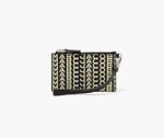 Picture of MARC JACOBS THE MONOGRAM LEATHER TOP ZIP WRISTLET