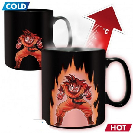 Picture of Travelmall DRAGON BALL - Mug Heat Change 460ml - DBZ/Goku