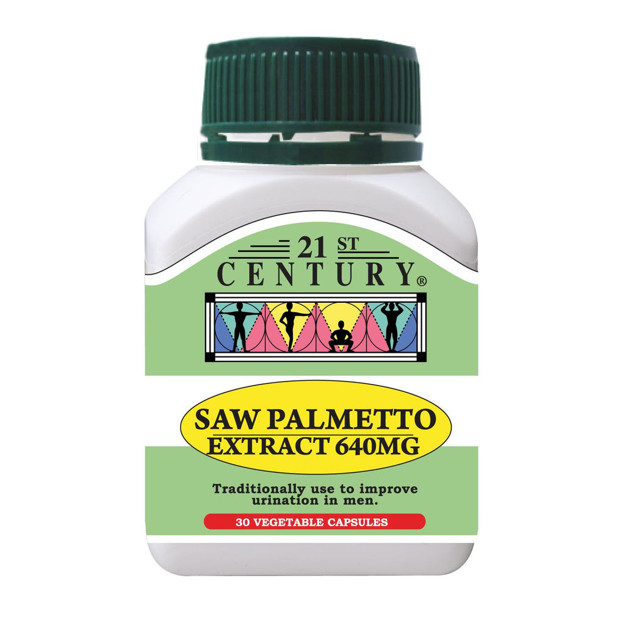 Picture of 21st Century Saw Palmetto Extract 640mg 30's