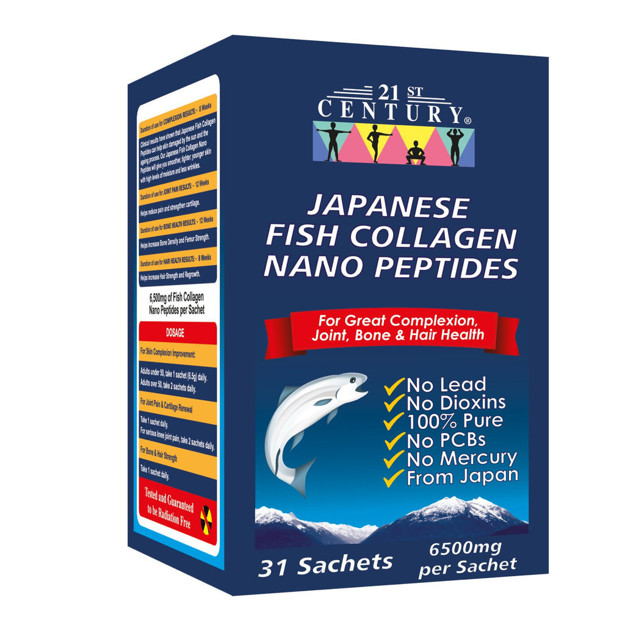 Picture of 21st Century Japanese Fish Collagen Nano Peptides 6500mg
